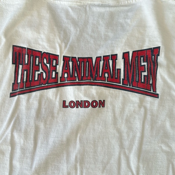Vintage Punk These Animal Men t-shirt from 1995 tour. Back print. - Picture 6 of 6